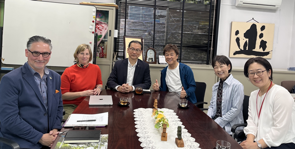 ハーバード大学からの視察